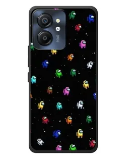 Чехол для Blackview Color 8 с картинкой «Экипаж Among Us»