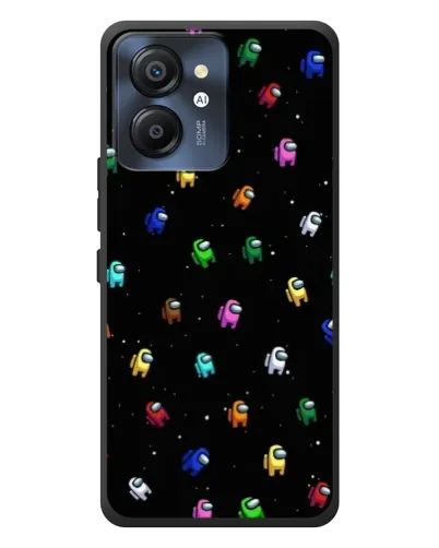 Чехол для Blackview Color 8 с картинкой «Экипаж Among Us»