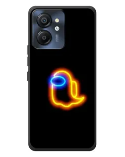 Чехол для Blackview Color 8 с картинкой «Among Us неоновое сияние»