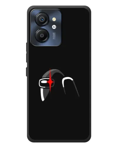 Чехол для Blackview Color 8 с картинкой «Among Us шлем»
