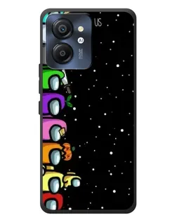 Чехол для Blackview Color 8 с картинкой «Команда Among Us»