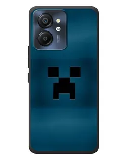 Чехол для Blackview Color 8 с картинкой «Крипер текстура»