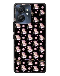Чехол для Blackview Color 8 с картинкой «Magic Unicorn паттерн»