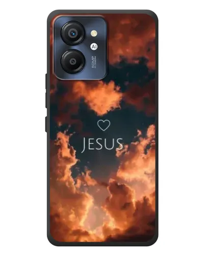 Чехол для Blackview Color 8 с картинкой «Сияние Имени Jesus»