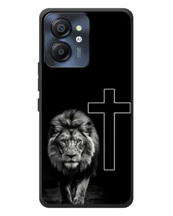 Чехол для Blackview Color 8 с картинкой «Лев и Крест»