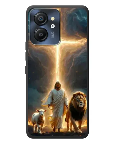 Чехол для Blackview Color 8 с картинкой «Лев Иуды и Свет»