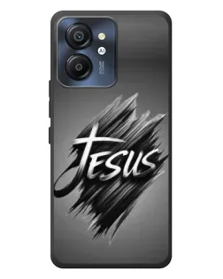 Чехол для Blackview Color 8 с картинкой «Надпись Jesus Graffiti»