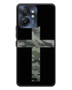 Чехол для Blackview Color 8 с картинкой «Милитари Крест»