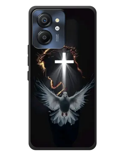 Чехол для Blackview Color 8 с картинкой «Голубь и Свет»