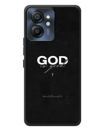 Чехол для Blackview Color 8 с картинкой «GOD — Бог над всем»