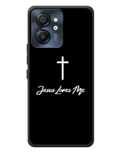 Чехол для Blackview Color 8 с картинкой «Иисус любит тебя»
