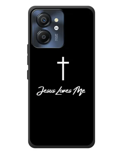 Чехол для Blackview Color 8 с картинкой «Иисус любит тебя»