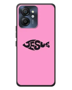 Чехол для Blackview Color 8 с картинкой «Розовый символ  Jesus»
