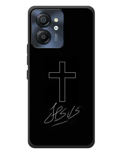 Чохол для Blackview Color 8 з картинкою «Графічний хрест Jesus»