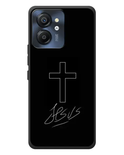 Чохол для Blackview Color 8 з картинкою «Графічний хрест Jesus» Чохол для Blackview Color 8 з картинкою «Графічний хрест Jesus»