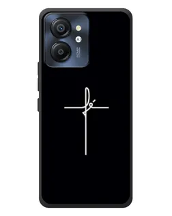 Чохол для Blackview Color 8 з картинкою «Тонкий хрест»