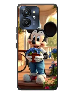 Чехол для Blackview Color 8 с картинкой «Микки садовод»