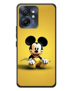 Чехол для Blackview Color 8 с картинкой «Микки на желтом»