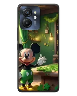 Чехол для Blackview Color 8 с картинкой «Микки в мастерской»