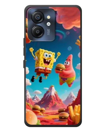Чехол для Blackview Color 8 с картинкой «Космический фастфуд»