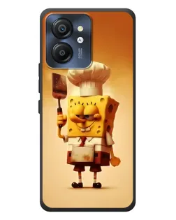 Чехол для Blackview Color 8 с картинкой «Губка Боб повар»