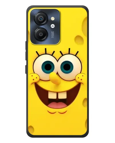 Чехол для Blackview Color 8 с картинкой «Губка Боб улыбка»