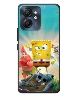 Чехол для Blackview Color 8 с картинкой «Спанч Боб победитель»