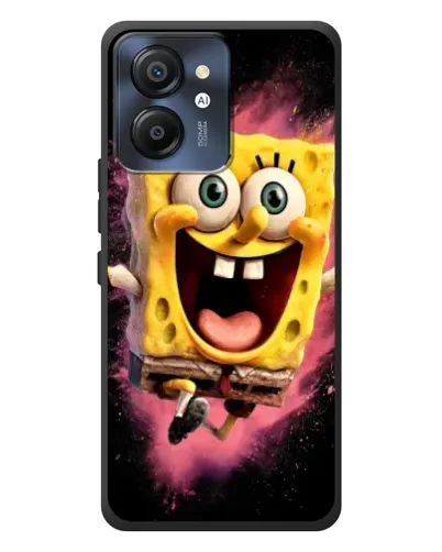 Чехол для Blackview Color 8 с картинкой «Взрывной Спанч Боб»