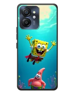 Чехол для Blackview Color 8 с картинкой «Спанч Боб под водой»