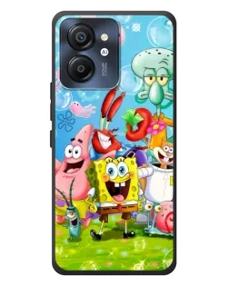 Чехол для Blackview Color 8 с картинкой «Губка Боб и друзья»