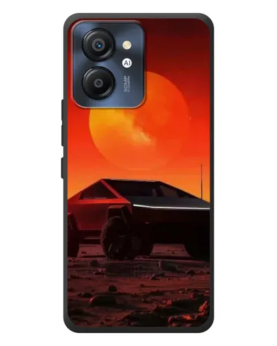 Чехол для Blackview Color 8 с картинкой «Cybertruck на Марсе» Чехол для Blackview Color 8 с картинкой «Cybertruck на Марсе»