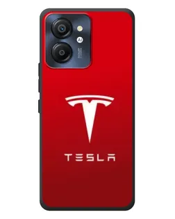 Чехол для Blackview Color 8 с картинкой «Tesla Red Classic»