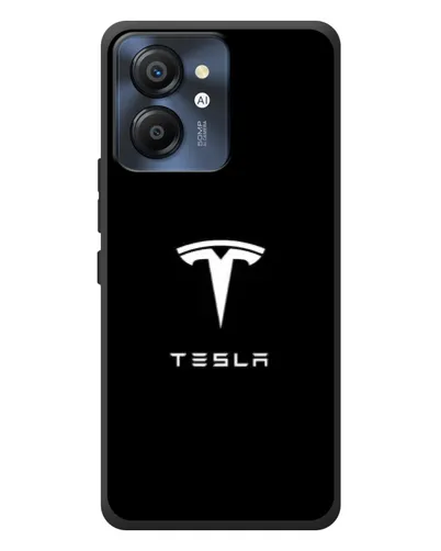 Чехол для Blackview Color 8 с картинкой «Tesla White Logo» Чехол для Blackview Color 8 с картинкой «Tesla White Logo»