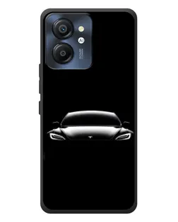 Чехол для Blackview Color 8 с картинкой «Фары Tesla Night»