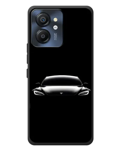 Чехол для Blackview Color 8 с картинкой «Фары Tesla Night» Чехол для Blackview Color 8 с картинкой «Фары Tesla Night»