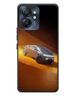 Чехол для Blackview Color 8 с картинкой «Cybertruck в пустыне»