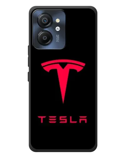 Чехол для Blackview Color 8 с картинкой «Tesla Red Logo» Чехол для Blackview Color 8 с картинкой «Tesla Red Logo»