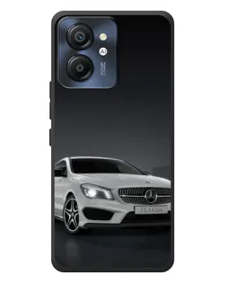 Чехол для Blackview Color 8 с картинкой «Mercedes AMG GT Silver»