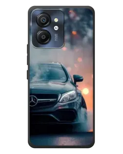 Чехол для Blackview Color 8 с картинкой «Mercedes — ночной город»