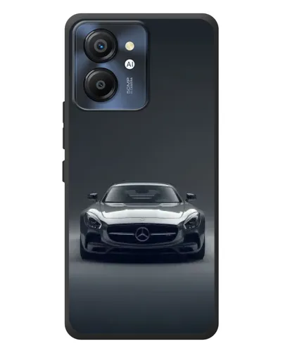 Чехол для Blackview Color 8 с картинкой «Mercedes на черном»