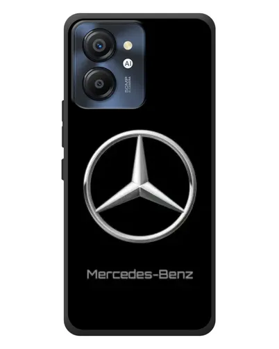 Чехол для Blackview Color 8 с картинкой «Mercedes Silver Logo»