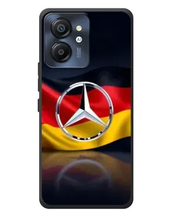 Чехол для Blackview Color 8 с картинкой «Mercedes — флаг Германии»