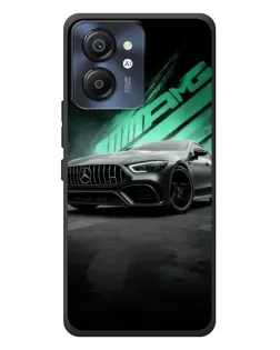 Чехол для Blackview Color 8 с картинкой «Темный Mercedes AMG»