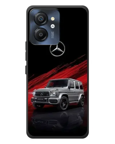 Чехол для Blackview Color 8 с картинкой «Mercedes G-Class красный»