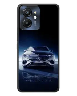 Чехол для Blackview Color 8 с картинкой «Ночной Mercedes EQ»