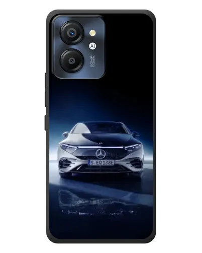 Чехол для Blackview Color 8 с картинкой «Ночной Mercedes EQ»