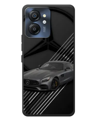 Чехол для Blackview Color 8 с картинкой «Mercedes AMG — графика»