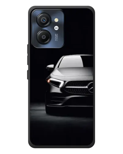 Чехол для Blackview Color 8 с картинкой «Свет фар Mercedes»