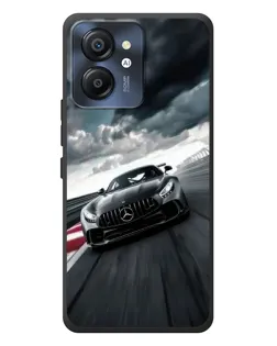 Чехол для Blackview Color 8 с картинкой «Гоночный Mercedes AMG»