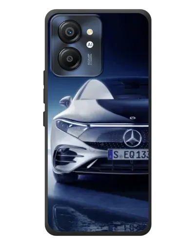 Чехол для Blackview Color 8 с картинкой «Mercedes EQ — будущее»